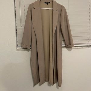 Polka dot soft blazer